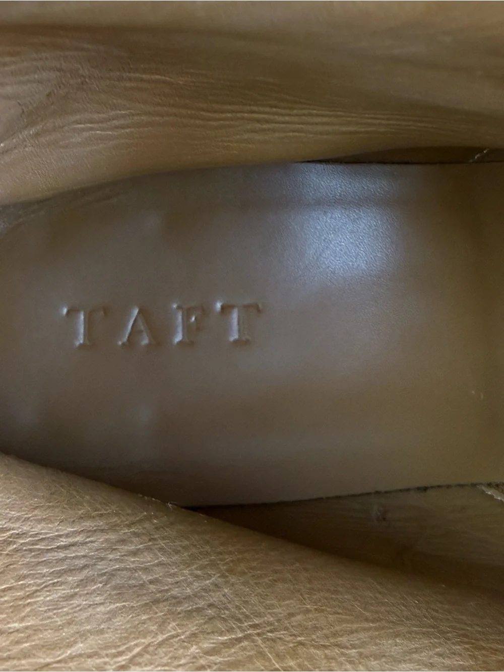 Taft Men's The Jack lace-up Boot shoes brown gray size 12 (45)